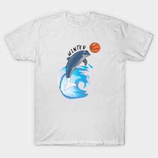 Winter The Dolphin T-Shirt